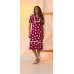 170978 - Vestido Ramany Estampa Fucsia Póá